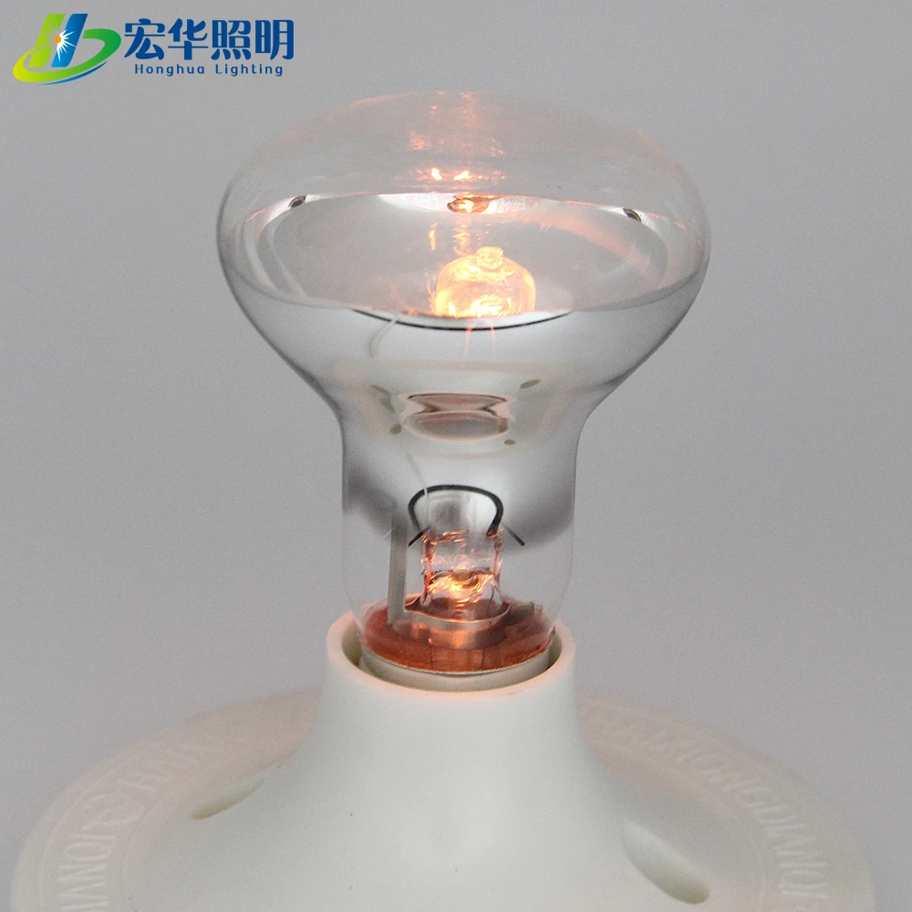 R63 40W halogen lamp Edison style light reflector lamp bulbs for home decoration