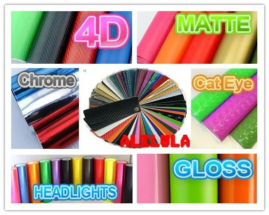 Горячая распродажа пузырь бесплатно глянцевый винил фольга пвх черный хром автомобиля винила обертывание
