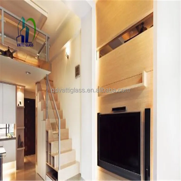 TV Background Tinted Tempered Glass Wall Brown Tinted Glass Panel for Wall Decoration Coloured Sheet Glass