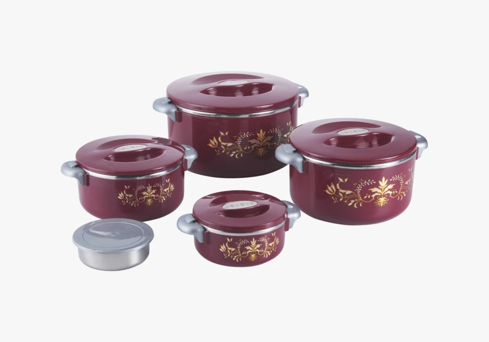 S G S набор ножей из нержавеющей стали внутренняя утепленная сохраняющих тепло Стоковая 5 шт./компл. Горячей Пищи Сервера горячий горшок