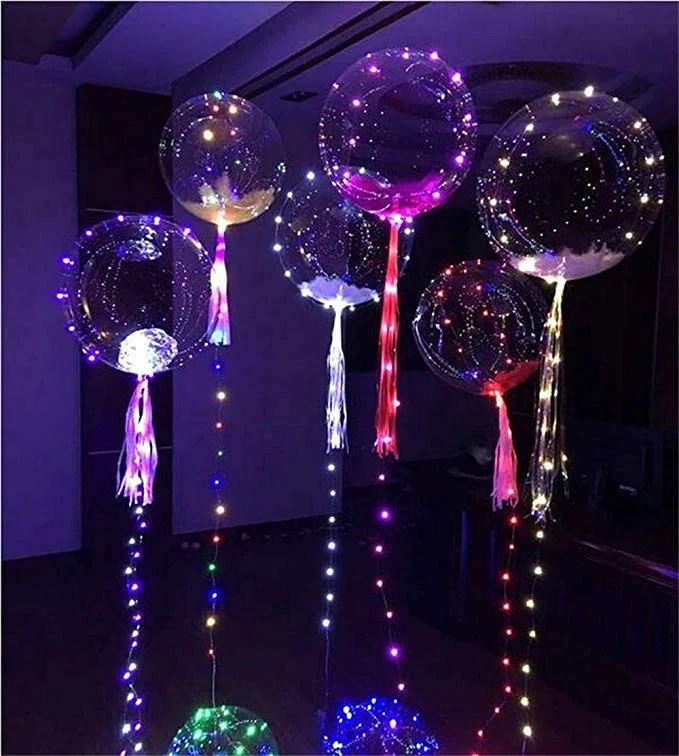 
Factory Supplier Different Style Printing Led Flashing Balloon 