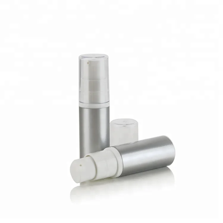 
Best Sale 5ml 10ml Travel Set Plastic Bottle Cosmetic Packaging Airless Pump Bottle Small Volume package Simple bottle Z 