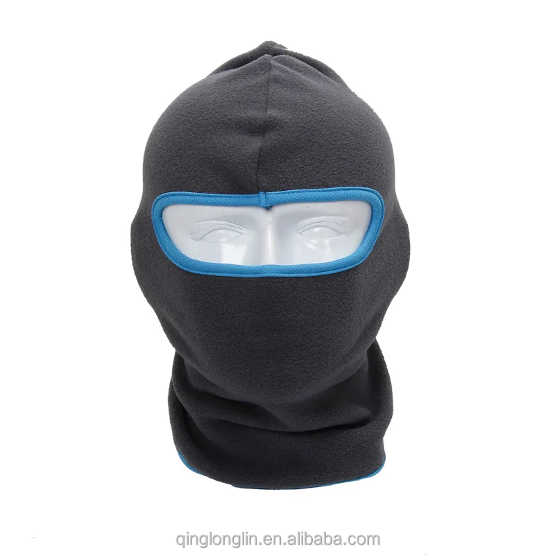 Balaclava Motorcycle Polar Fleece Winter Ski Hat Mask Neck Gaiter Motorcycle Full Face Balaclava Hats