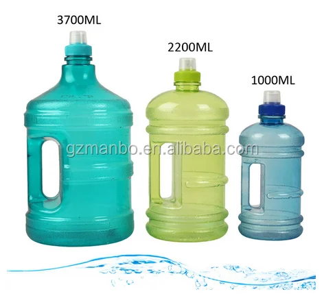 New Arrival Tritan Plastic Sports 1 Gallon Water Bottle BPA Free