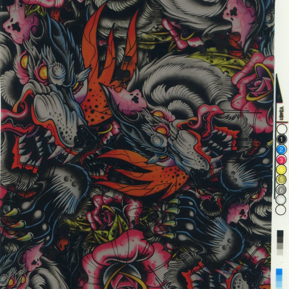 50 см ширина гидропленка для переноса воды № MA1215Y ПВА гидрографическая пленка 3d-кубической печати жидкая печать