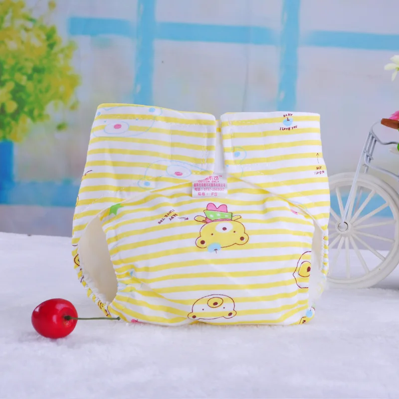 
baby cloth diaper cartoon baby diaper newborn cotton training pants baby learning pants 