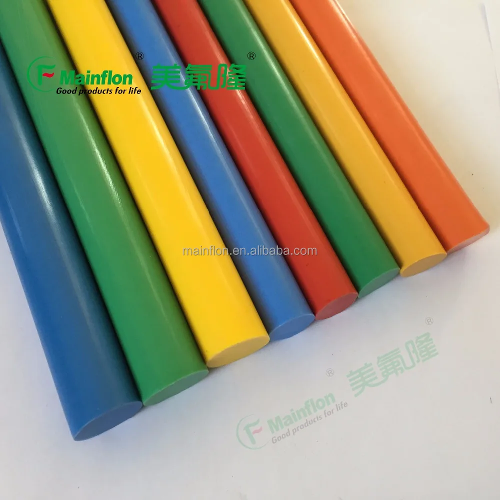 ОЗУ, экструдированный синий стержень из ПТФЭ, доступны различные цвета