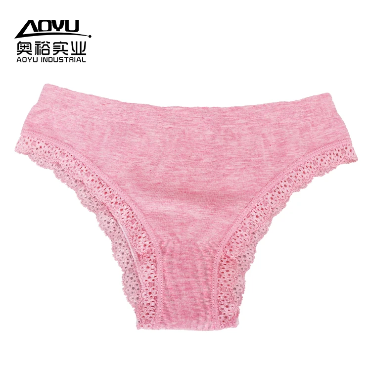 
Shantou Factory Seamless Underwear Sexy Lace Women Panties Briefs 