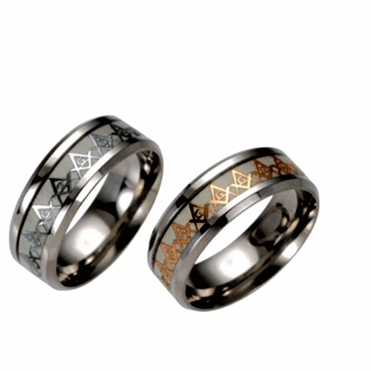 2022 fashion new design gold finger ring, Glowing ring,new gold ring models for men