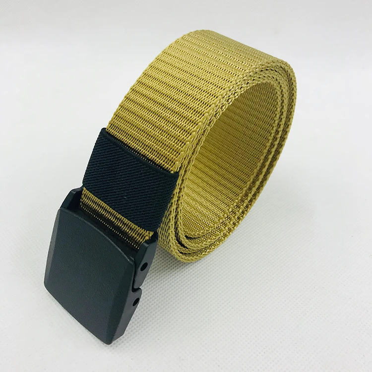 
China Manufacturer Automatic Buckle Webbing Canvas Belt For Boys 