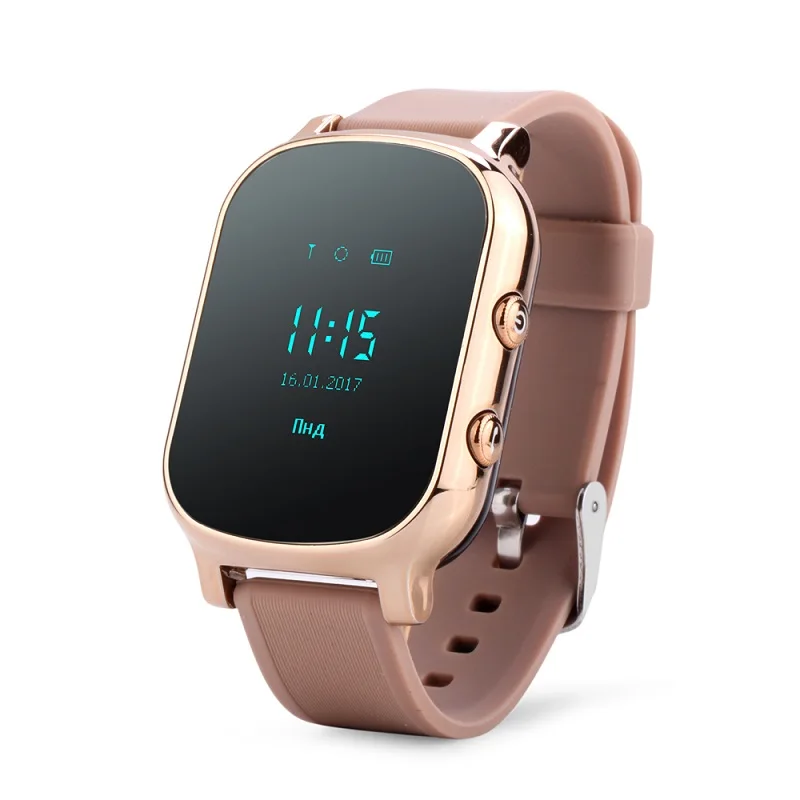Stepfly S58 GPS Kids Smart Watch SOS Call Location Finder Locator Tracker for Children Anti Lost Remote Monitor Baby Wristwatch