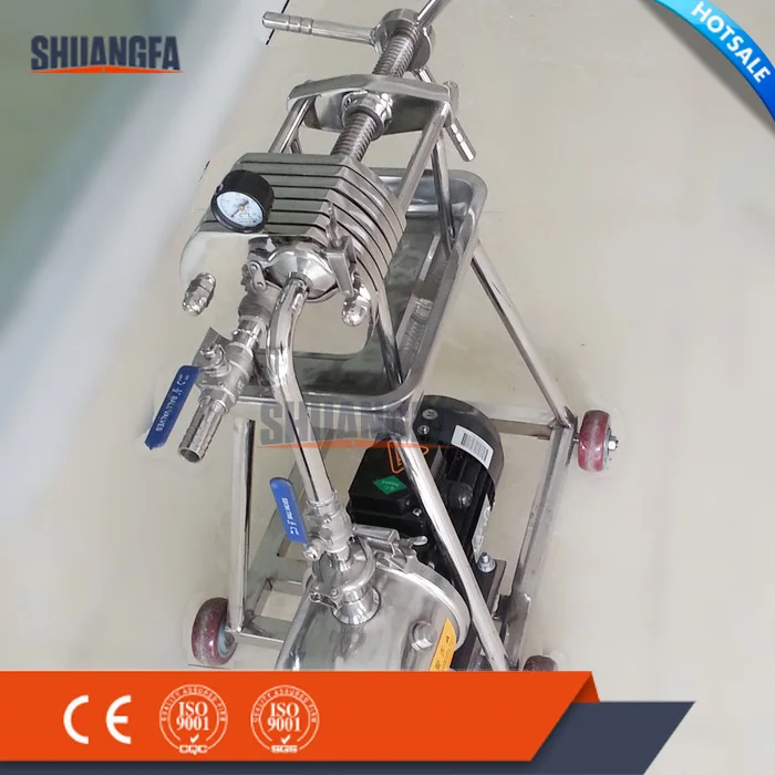 Лаборатория мини-фильтр-пресс