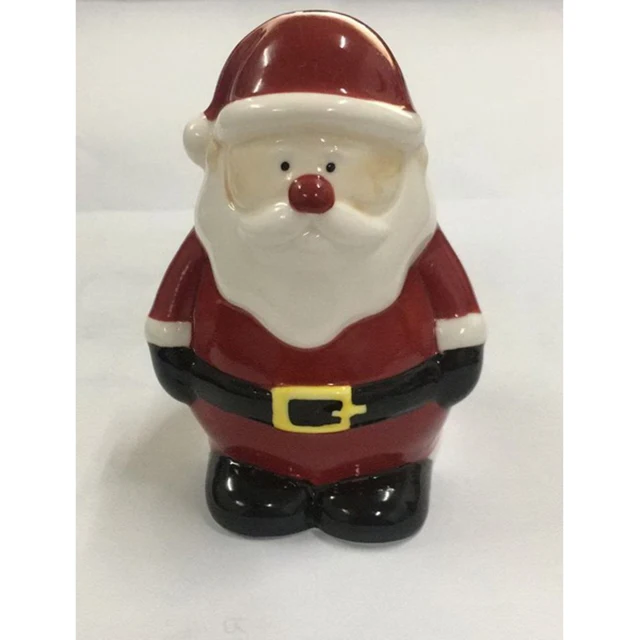 Декоративные керамические выдалбливают Снеговик чай свет подсвечник