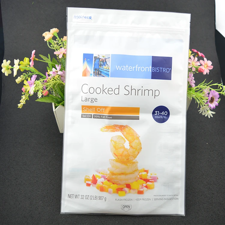 OEM heavy duty plastic resealable food freezer zipper packing packaging vacuum cleaner bags