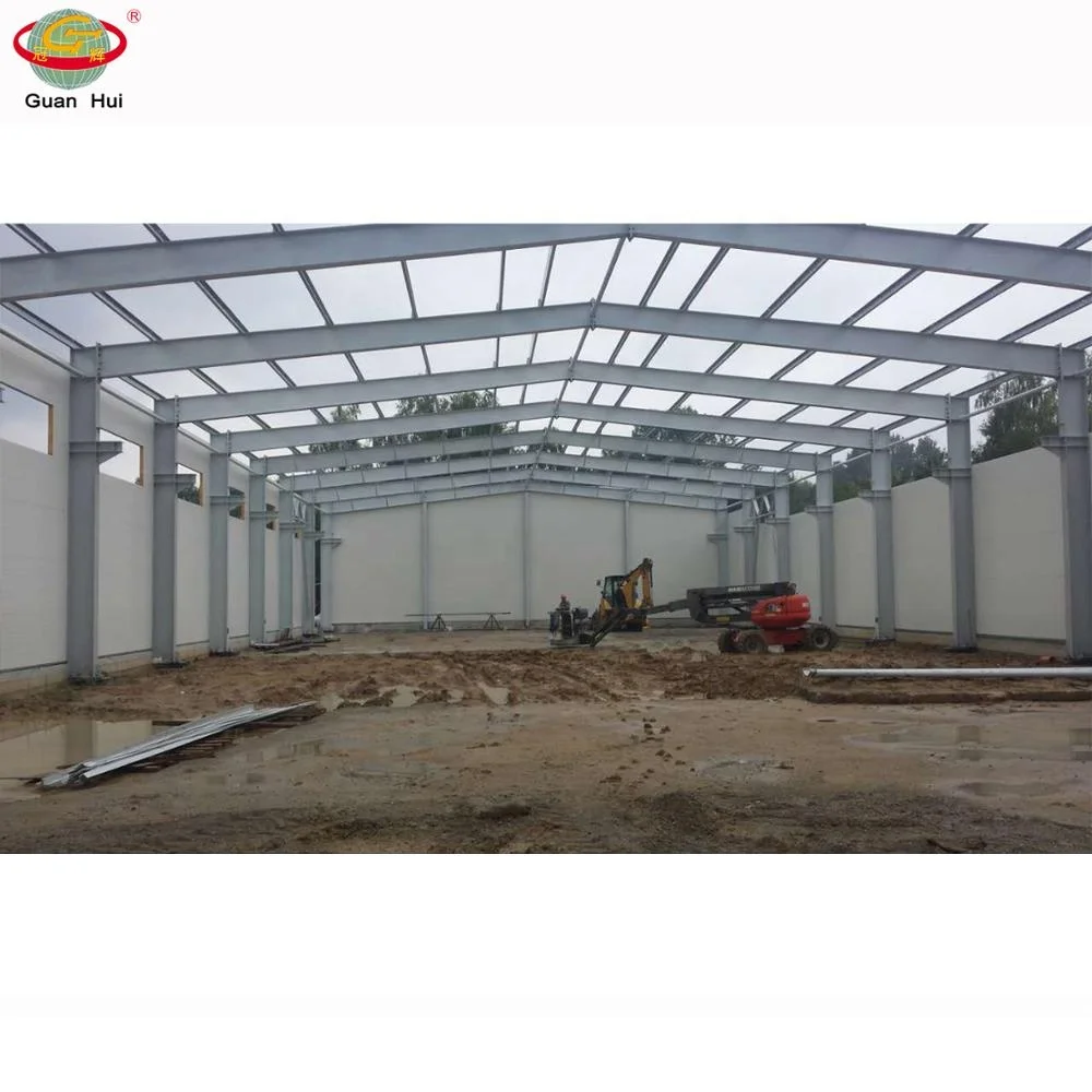 Prefabricated bolt joint steel frame warehouse building