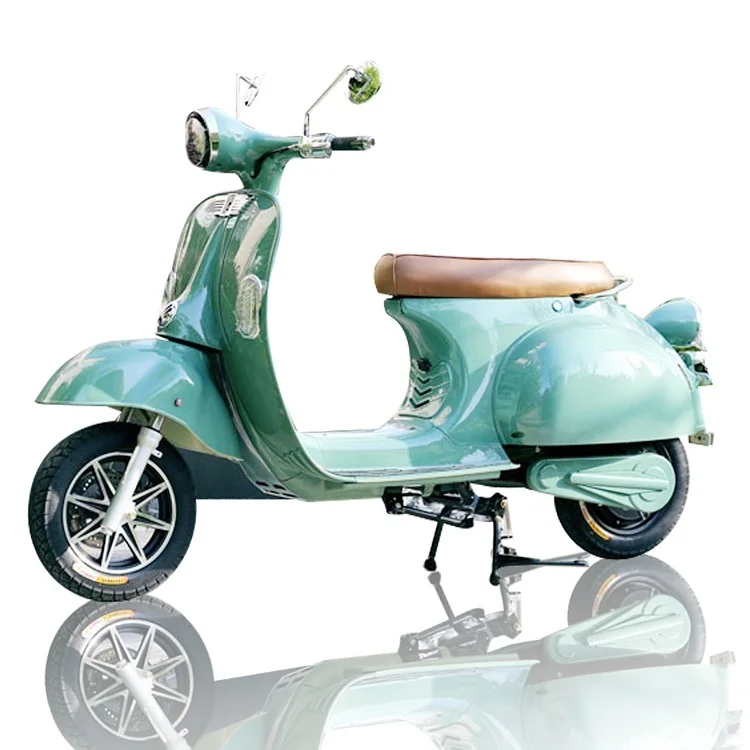 2000w 60V China Classic VESPA vintage electric vespa scooter Retro Italy style e motorcycle