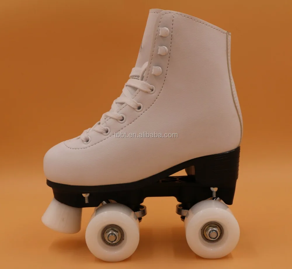 BIGBANG pu колеса, Белая обувь для детей и взрослых, четырехколесные роликовые коньки для рынка Великобритании