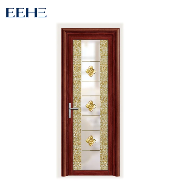 
Australia Powder Coated Aluminum Glazed toilet Swing Door 