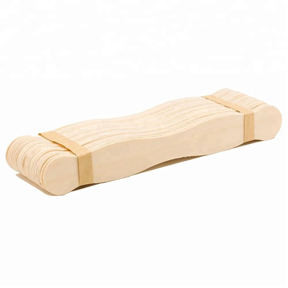 Box Packaging 8 Inch Wooden Fan Handle