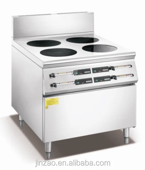 Induction Kitchen Equipment Chinese Electromagnetic 6-head Clay Pot Stove Furnace for Commercial Kitchen