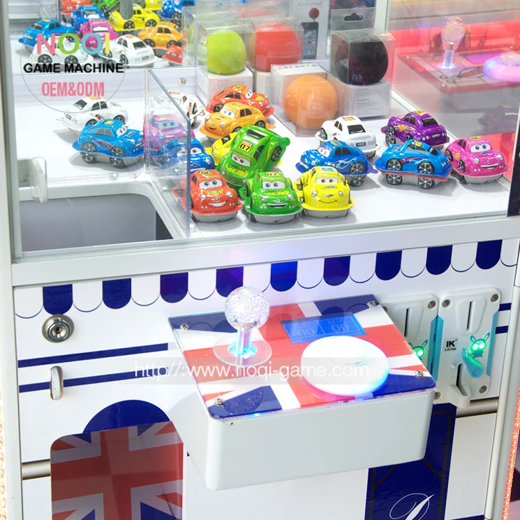 custom cheap mini claw crane capsule toy vending machine+grab machine crane game