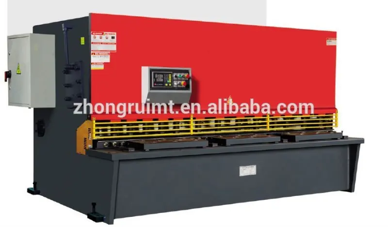 Qc12k 12*3200 E21S cutting plate control system hydraulic rake angle cnc shear