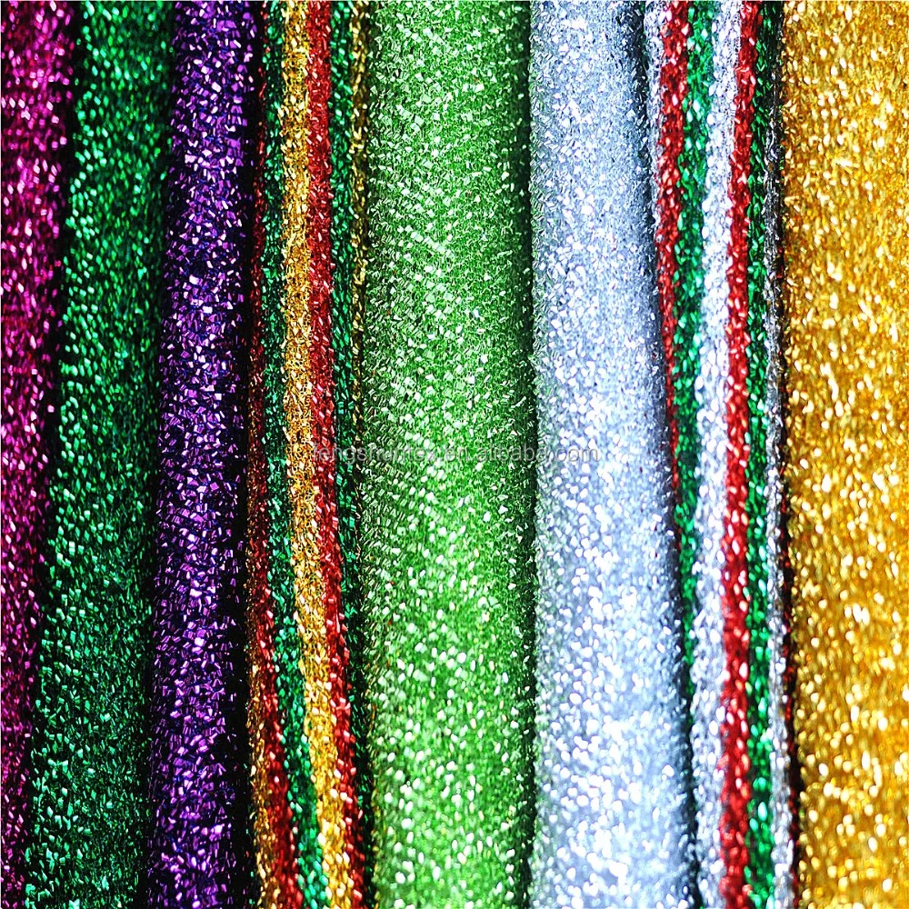 inflate lurex knit fabric for Christmas decoration