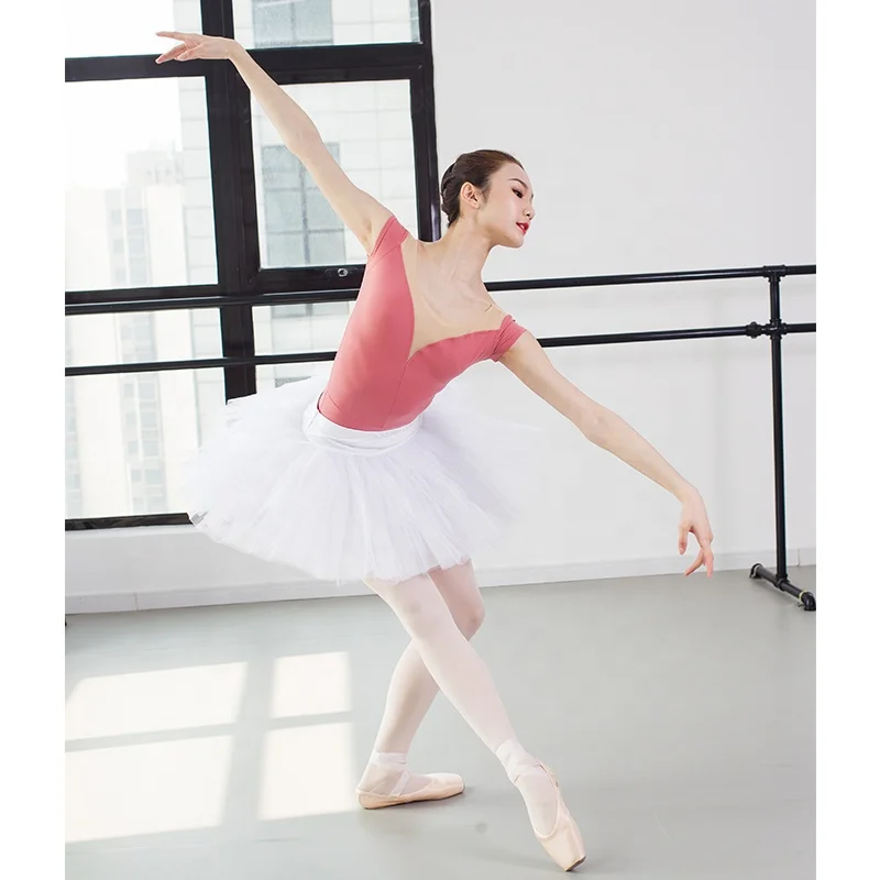 JW adult classical ballet professional dancewear stage seven layers skirt black ballet tutu