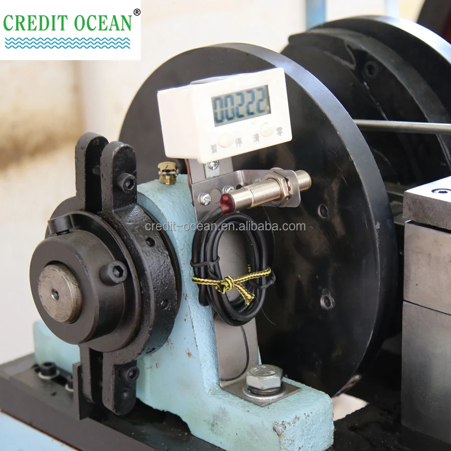 CREDIT OCEAN semi-automatic manual shoelace tipping machine