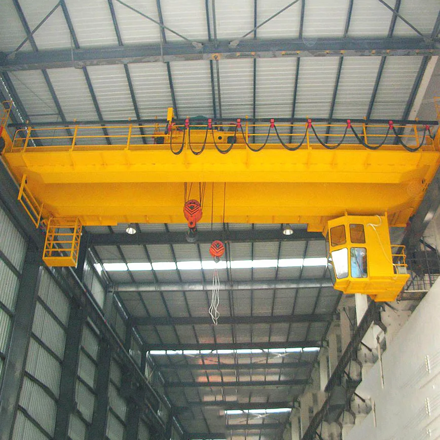 High quality factory use 50 ton 50/10t double hook overhead crane price