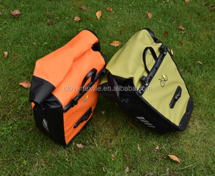 PVC Tarpaulin Waterproof Bicycle Saddle Bag Waterproof Travel PVC Duffel Bag