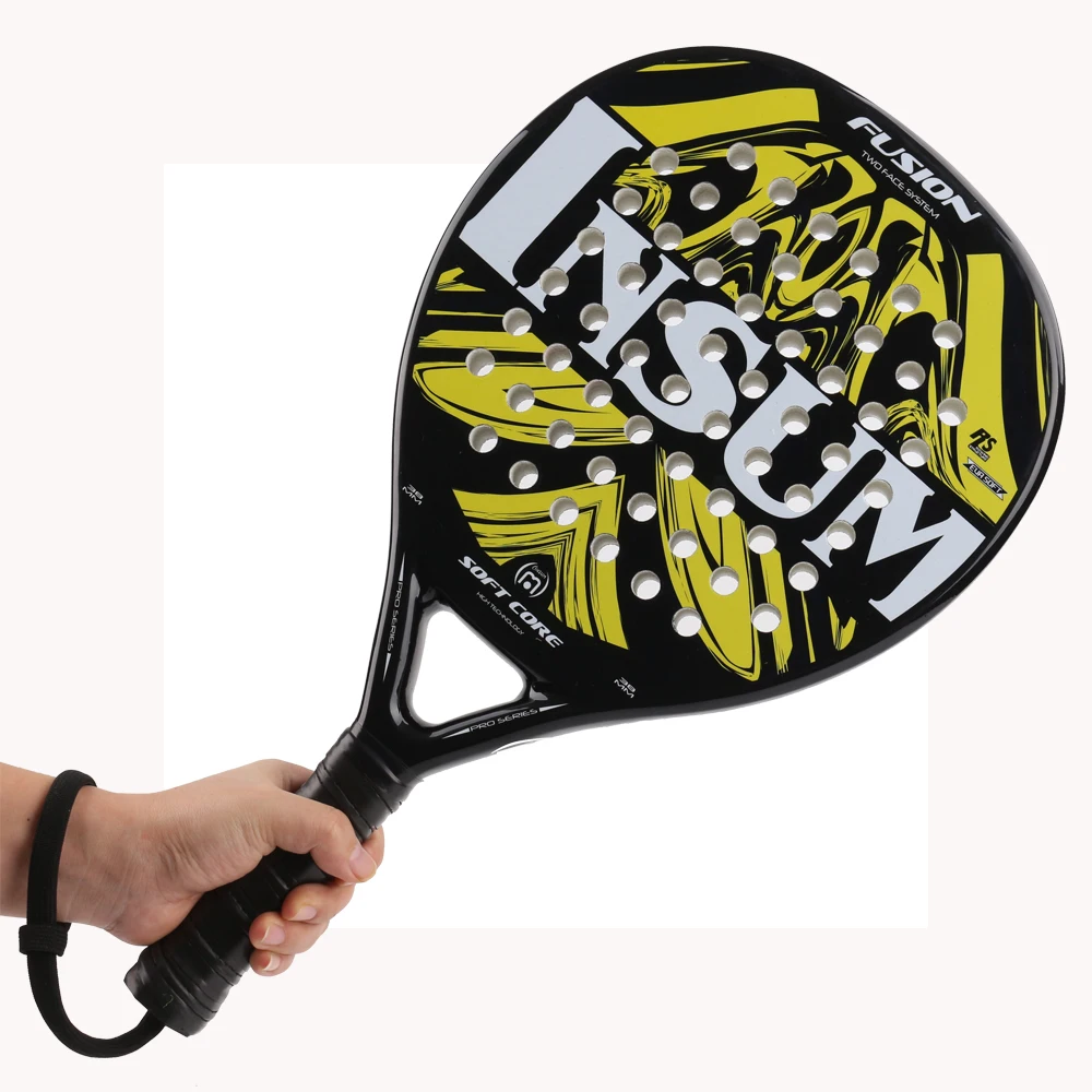 Insum Cartbon волокна падел Теннис Ракетки Весло ракетка графита