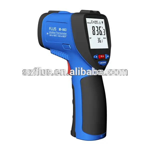 Wireless Auto Industrial Digital Infrared Thermometer High Temperature Measurement