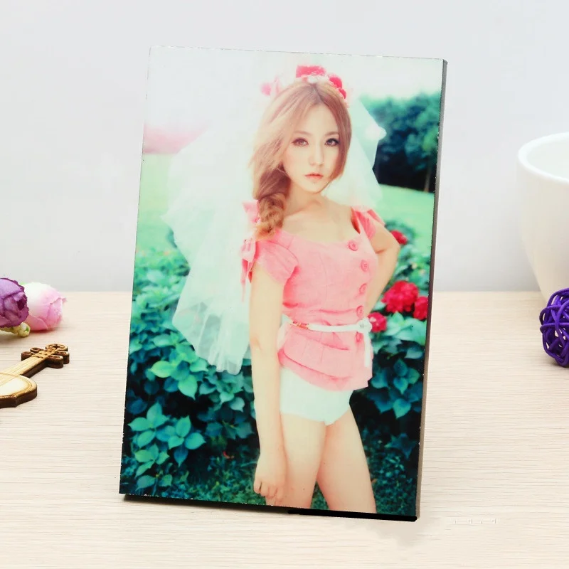 Blank heat transfer sublimation mdf photo wooden picture frame