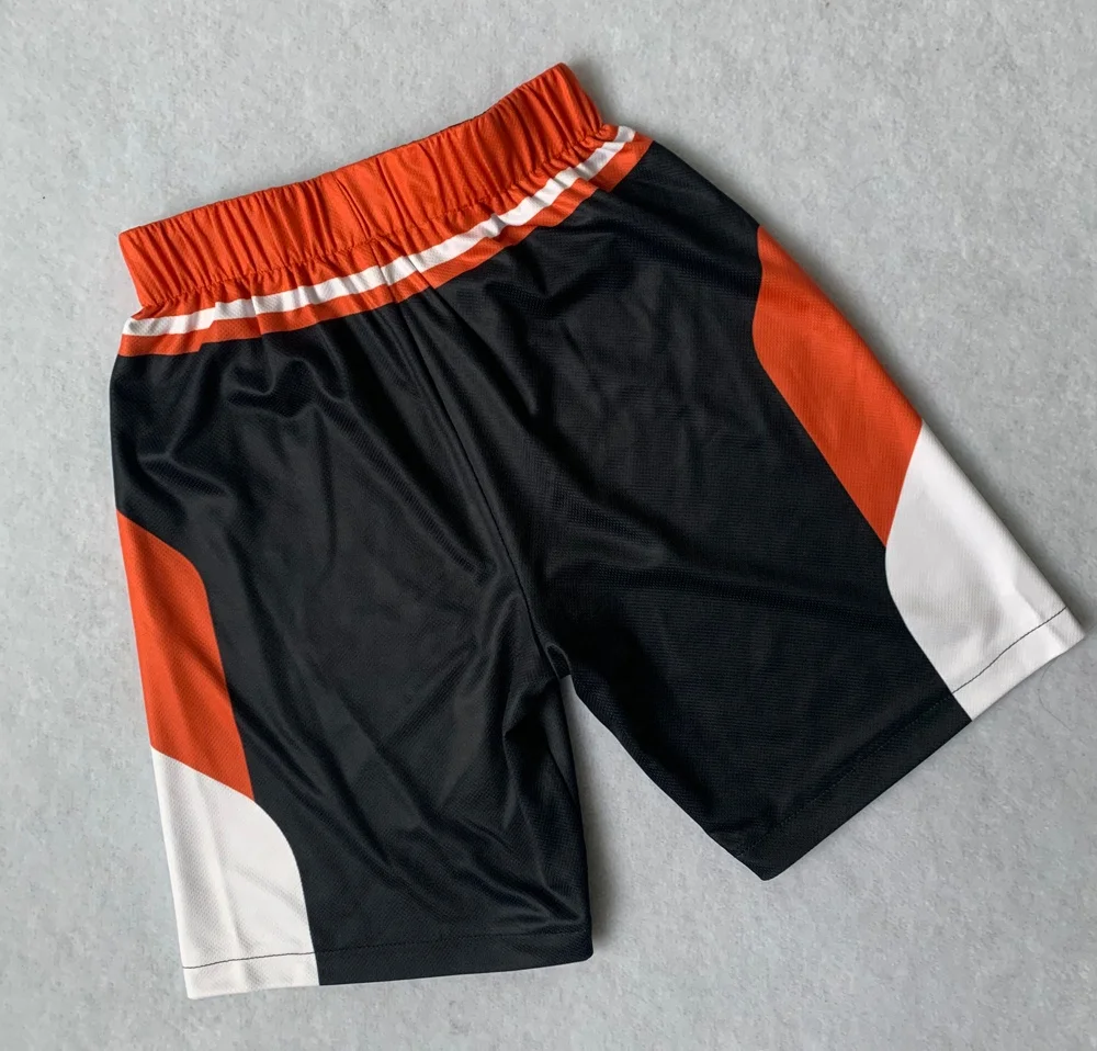 OEM service welcome breathable sublimation reversible basketball shorts