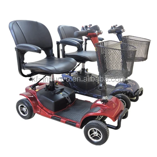 
New detachable lightweight four wheel disable electric mobility scooter with lithium battery approval CE 