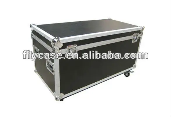 Guaranteed Quality Unique Gray Silver Aluminium Flight Case With Wheels