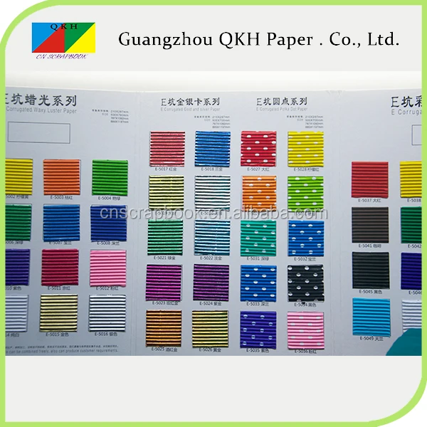 Оптовая продажа, китайская фабрика, цветной рулон гофрированной бумаги/крафт-бумага для детей