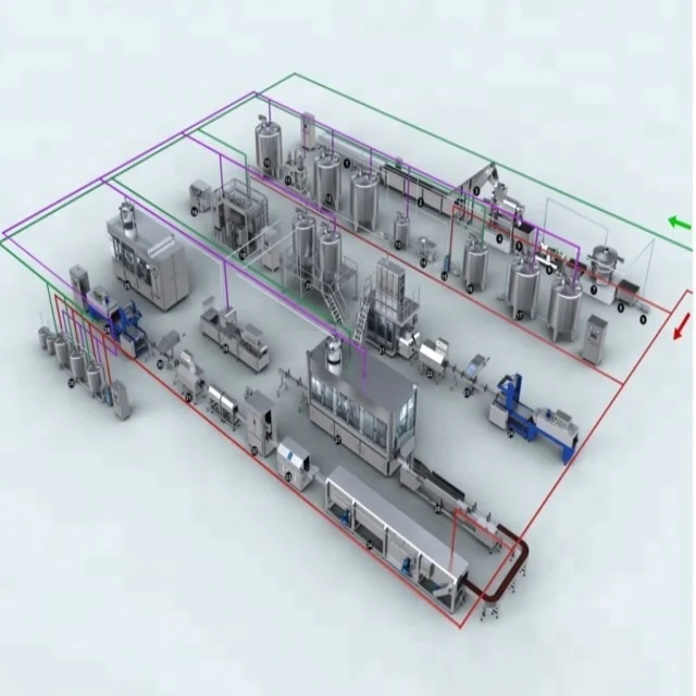 condensed milk machine or evaporated milk production line
