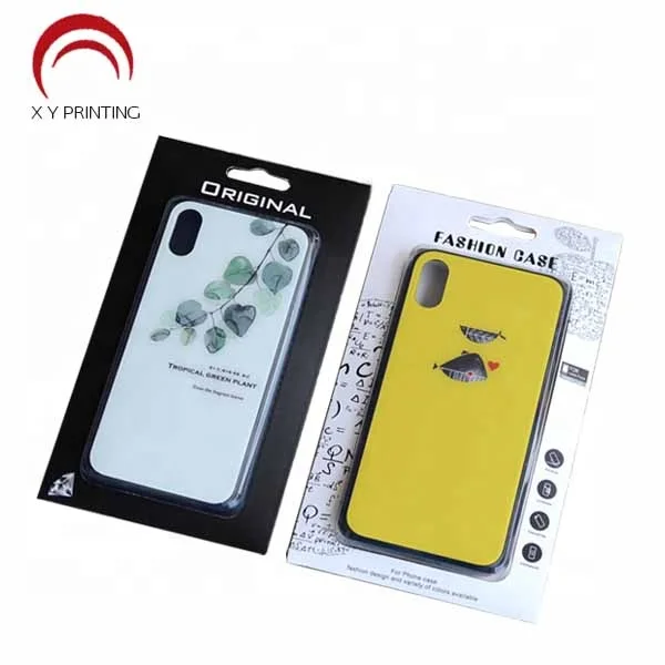 
Factory Custom Wholesale Paper Box Phone Mobile Case Cell Box PVC Packaging 