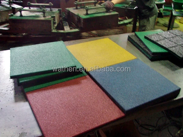 High Quality Rubber Tiles for Outdoor Playground Rubber Flooring