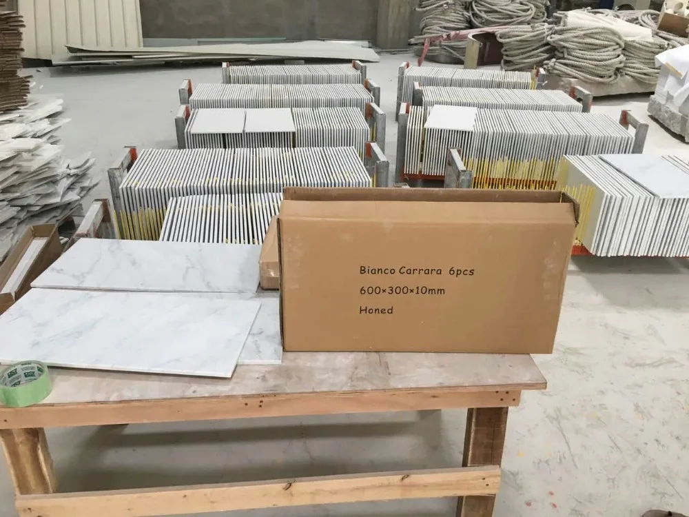 White Marble Bianco Cararra White Marble Tiles and slabs