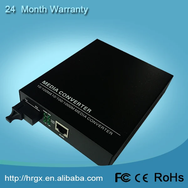 Горячие продажи 10/100/1000M волоконно-оптические носители цена Конвертер