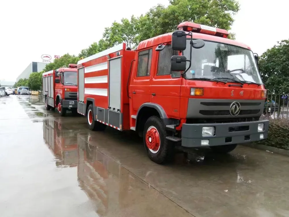 Dongfeng 4*2 fire fighting truck price, firetruck