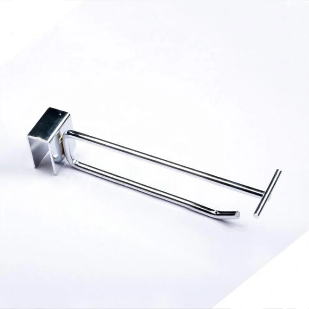 Single Pegboard Slatwall Hooks Display Shop Prong Hanger