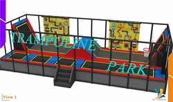 Jumping castles kids play area Kids Trampoline park
