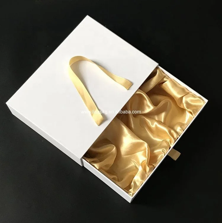 Custom Logo Extension Hair Packaging Drawer Box For 4 Bundles Of Hair Packaging