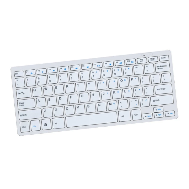 Wired chocolate 87 keys Slim Mini Keyboard