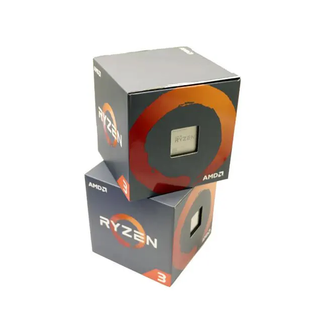 custom pvc window cardboard cpu packaging box