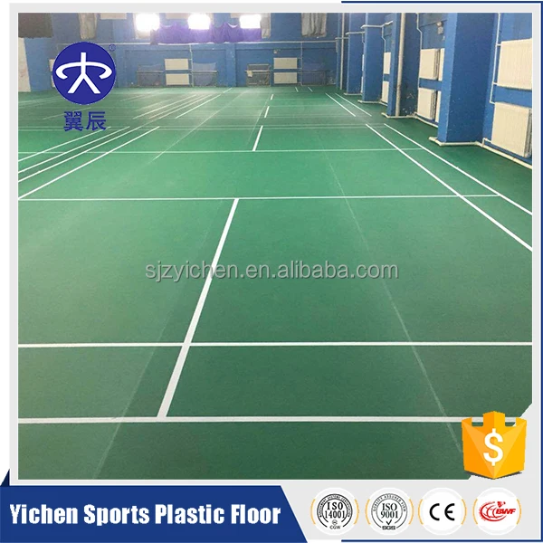 cheap linoleum rolls badminton court pvc foam flooring